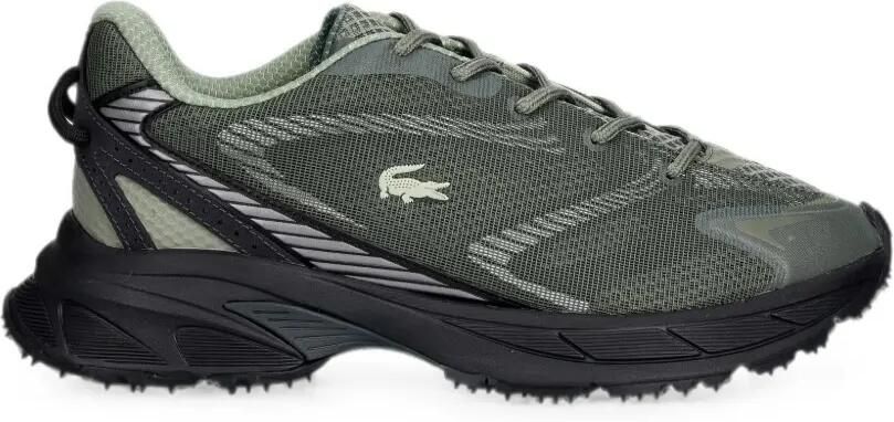 Lacoste L003 Neo Shot mesh sneakers met logo-patch Groen