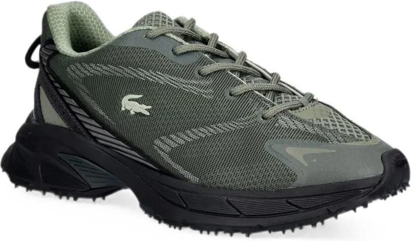 Lacoste L003 Neo Shot mesh sneakers met logo-patch Groen - Foto 2