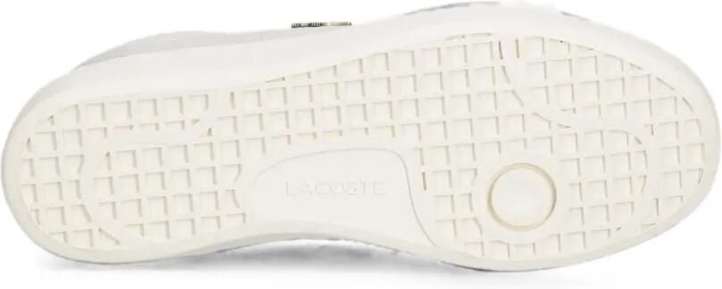 Lacoste Leren sneakers met krokodillen-reliëf Wit - Foto 5