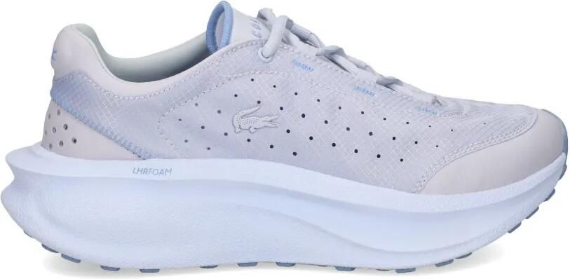 Lacoste Neo Run sneakers met geperforeerd logo Beige