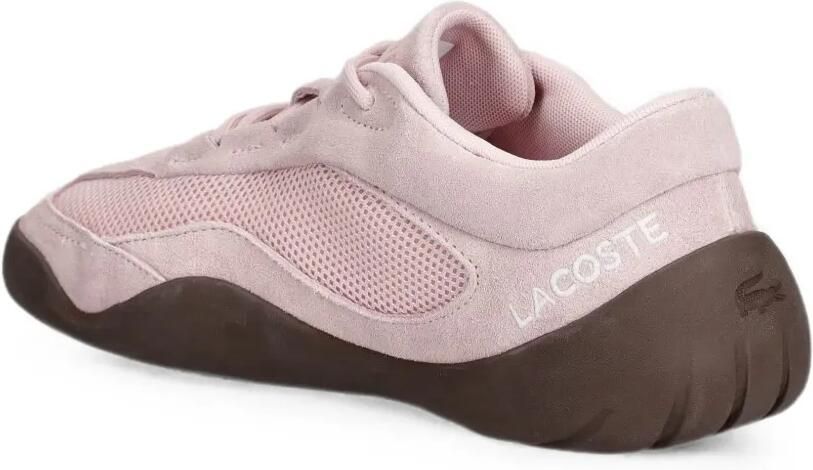 Lacoste Net Low suède sneakers Roze - Foto 3