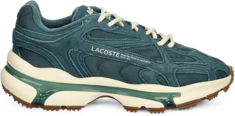 Lacoste Sneakers met chunky zool en vlakken Groen