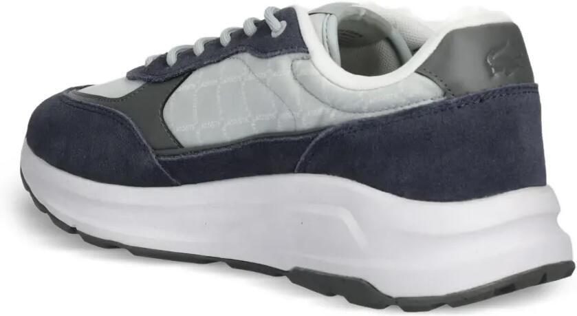 Lacoste Run Set sneakers met vlakken en logo-plakkaat Grijs - Foto 3