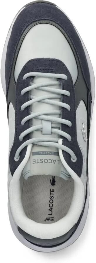Lacoste Run Set sneakers met vlakken en logo-plakkaat Grijs - Foto 4