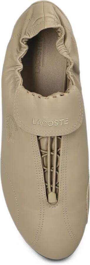 Lacoste Runway Low Set leren sneakers Beige - Foto 3