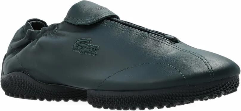 Lacoste Runway Low Set leren sneakers Groen - Foto 4