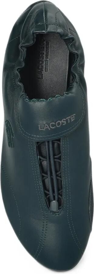Lacoste Runway Low Set leren sneakers Groen - Foto 5