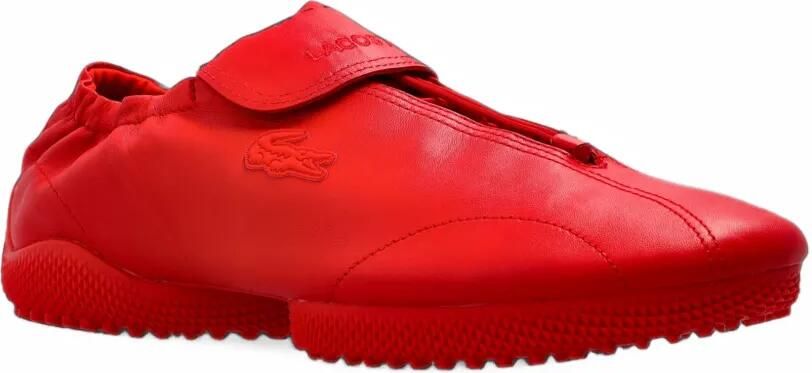 Lacoste Runway Low Set leather sneakers Rood - Foto 4