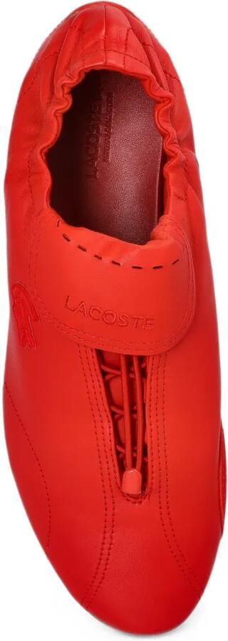 Lacoste Runway Low Set leather sneakers Rood - Foto 5