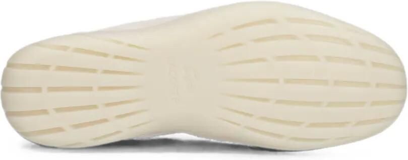 Lacoste Side Low mesh sneakers met vlakken Beige - Foto 4