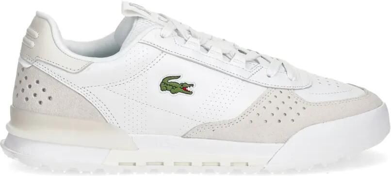 Lacoste Slam Break sneakers met geperforeerde details en vlakken Wit