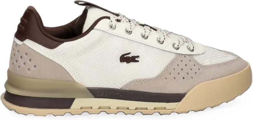 Lacoste Slam Break sneakers met mesh bovenwerk en vlakken Wit