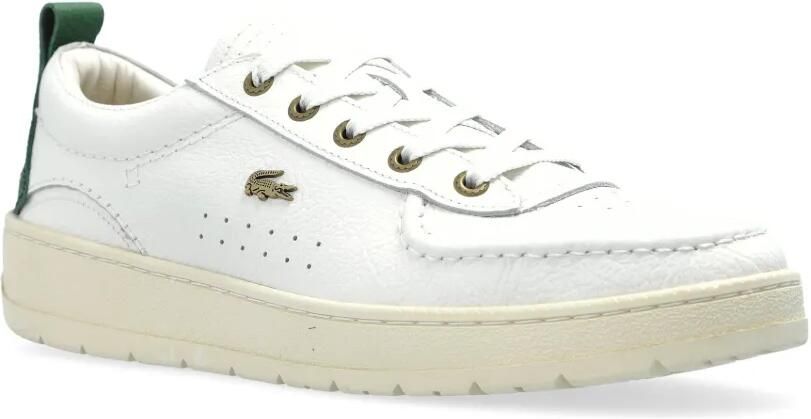 Lacoste Sneakers met borduurwerk Wit - Foto 4