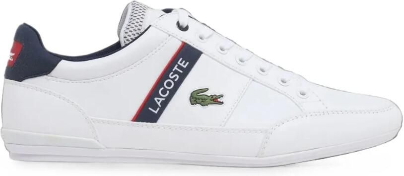 Lacoste Sneakers met borduurwerk Wit