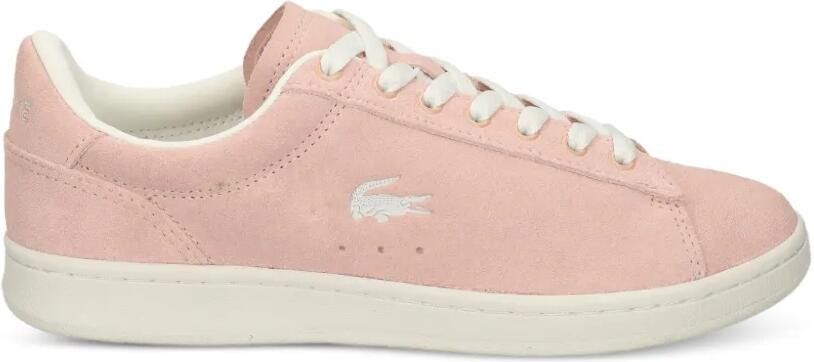 Lacoste Sneakers met geborduurd logo Roze