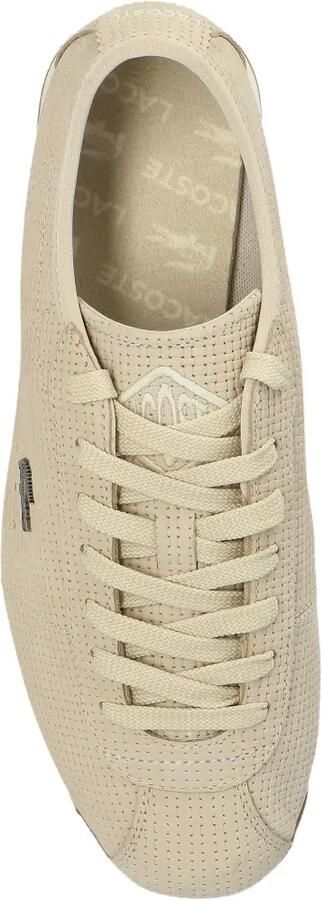 Lacoste Sneakers met geperforeerd logo Beige - Foto 4