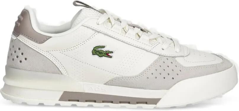Lacoste Sneakers met geperforeerde vlakken Wit