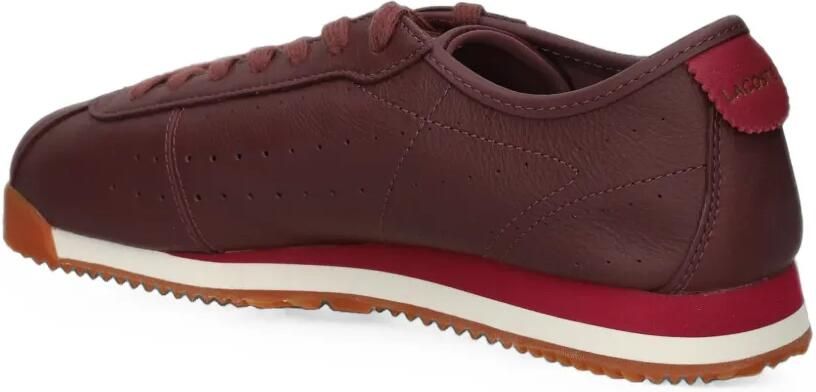 Lacoste Sneakers met logo-plakkaat en geperforeerde details Rood - Foto 4