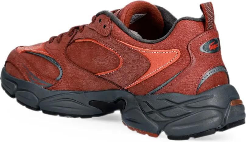 Lacoste Sneakers met logopatch Rood