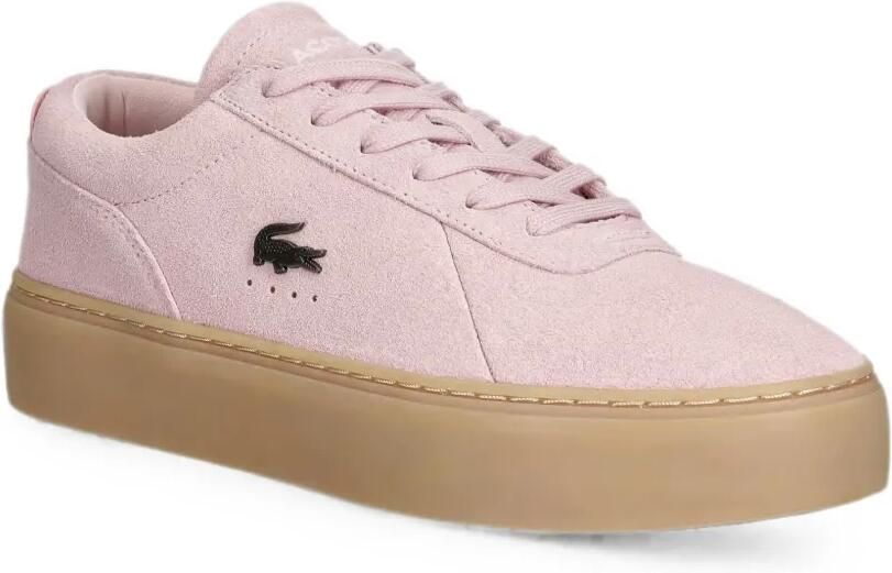 Lacoste Sneakers met logoplakkaat en plateauzool Roze - Foto 3