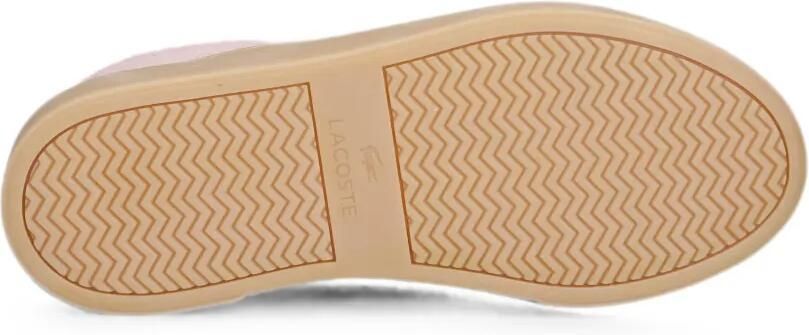 Lacoste Sneakers met logoplakkaat en plateauzool Roze - Foto 5