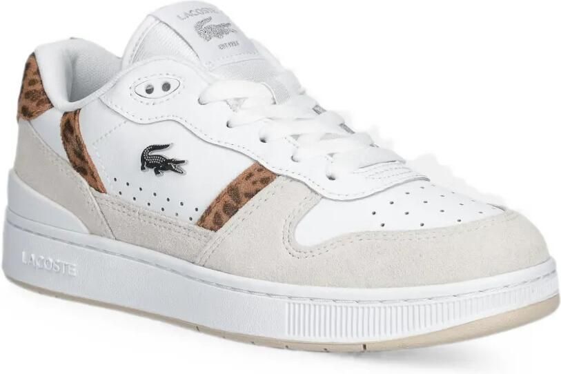 Lacoste Sneakers met luipaard-print en vlakken Wit - Foto 2