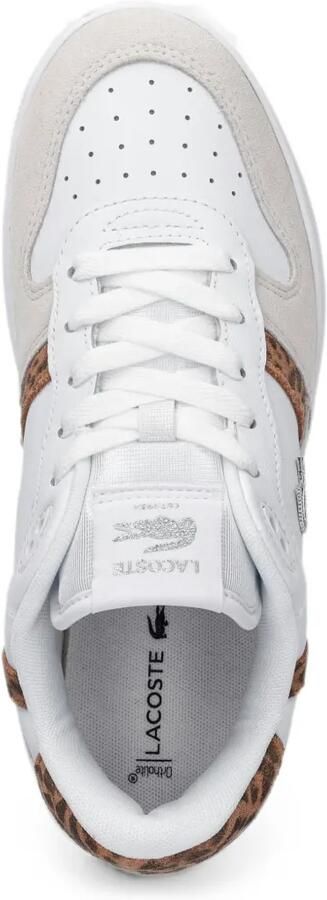 Lacoste Sneakers met luipaard-print en vlakken Wit - Foto 4