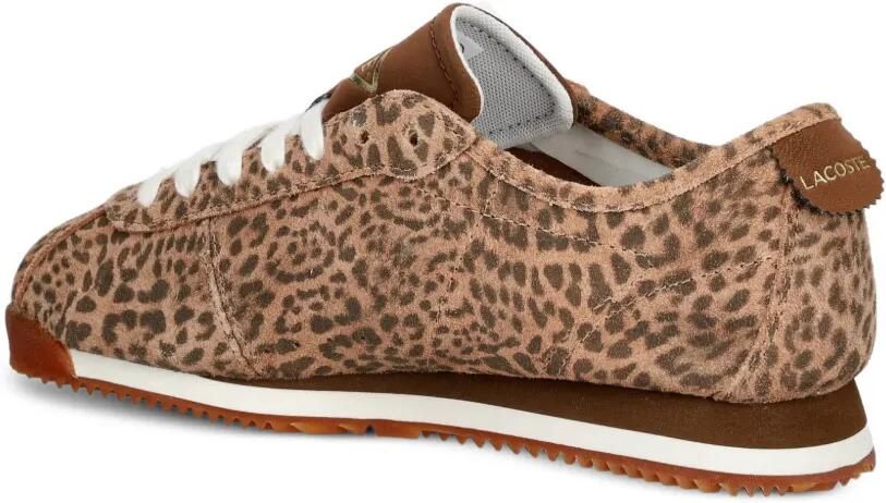 Lacoste Sneakers met luipaardprint Beige - Foto 3