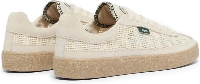 Lacoste Sneakers met mesh vlak Beige - Foto 5