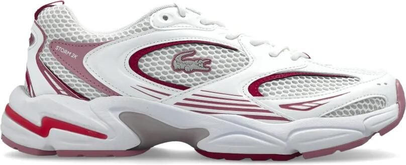 Lacoste Sneakers met vlakken Wit