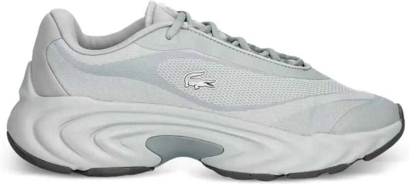 Lacoste Spinor Hybrid chunky sneakers met mesh vlakken Grijs