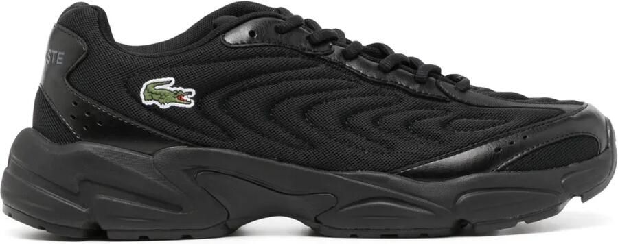 Lacoste Storm 96 2K Lite leren sneakers Zwart