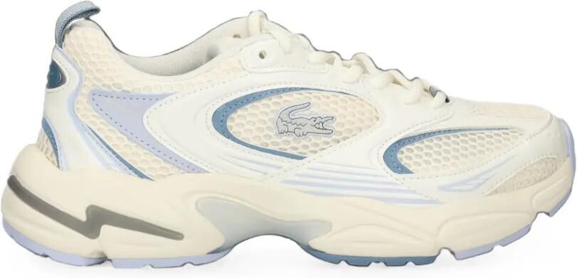 Lacoste Storm 96 2K sneakers met mesh vlakken en logo-patch Wit