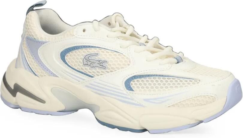 Lacoste Storm 96 2K sneakers met mesh vlakken en logo-patch Wit - Foto 3