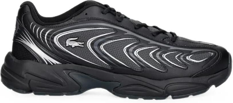 Lacoste Storm 96 3K sneakers met mesh inzetstuk en vlakken Zwart