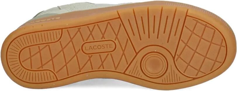 Lacoste T-Clip ribfluwelen sneakers met plateauzool Groen - Foto 5