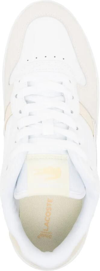 Lacoste T Clip sneakers met plateauzool Wit - Foto 4