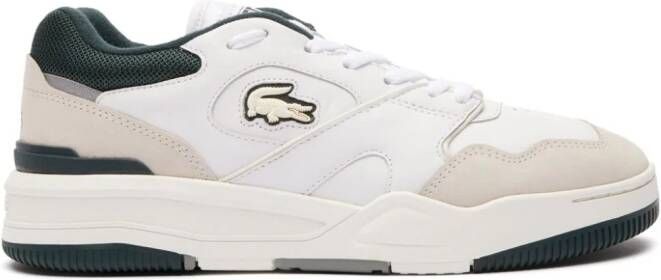 Lacoste Leren sneakers Wit