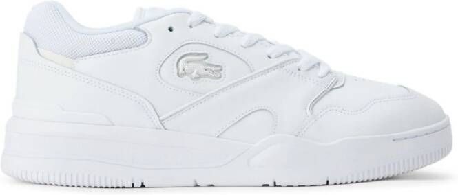 Lacoste Lineshot leren sneakers Wit