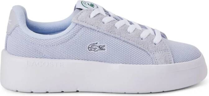 Lacoste Sneakers met geborduurd logo Blauw