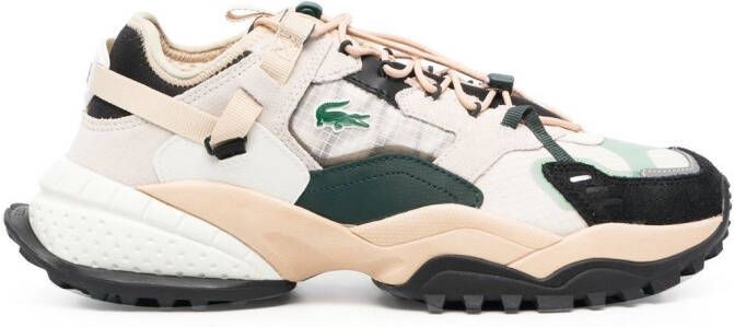 Lacoste Sneakers met logopatch Beige