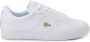 Lacoste Powercourt 2.0 leren sneakers Wit - Thumbnail 1