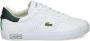 Lacoste Powercourt sneakers met logopatch Wit - Thumbnail 1
