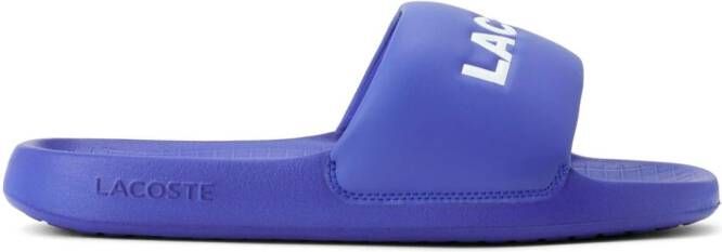 Lacoste Serve 1.0 slippers Blauw