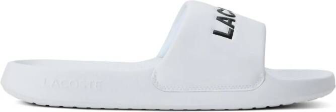 Lacoste Serve 1.0 slippers Wit