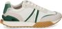 Lacoste Spin Deluxe sneakers met logopatch Wit - Thumbnail 1