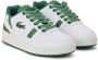 Lacoste T-Clip fluwelen sneakers Wit - Thumbnail 1