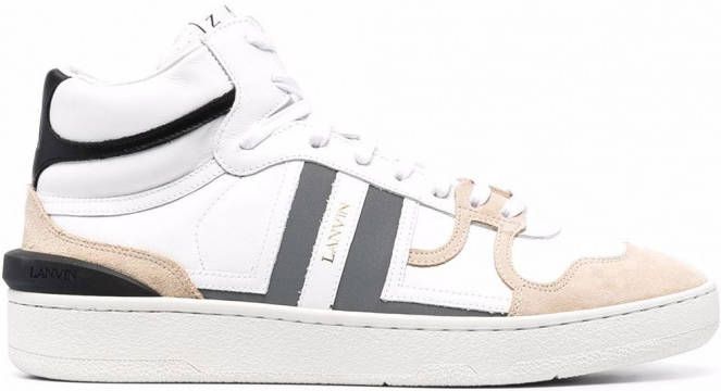 Lanvin Clay high-top sneakers Wit