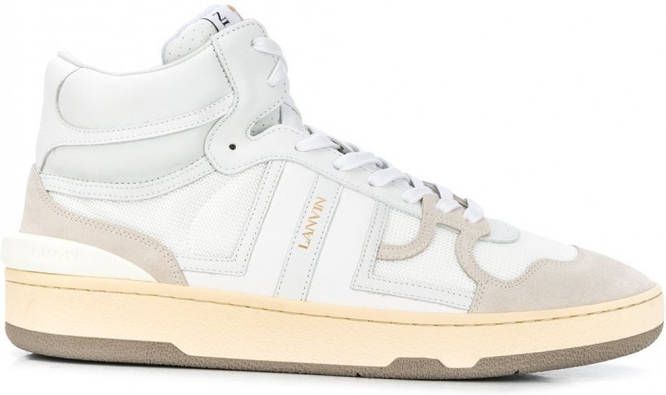 Lanvin Clay high-top sneakers Wit