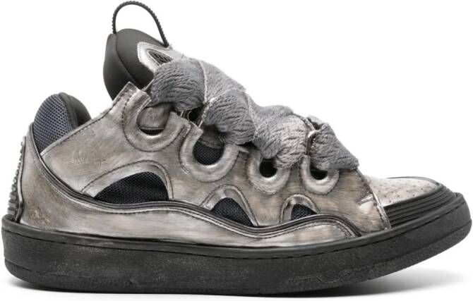 Lanvin Curb chunky sneakers Zilver
